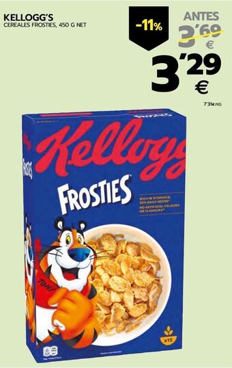 BM Supermercados Cereales kellogg's oferta