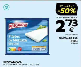 BM Supermercados Filetes de merluza pescanova oferta