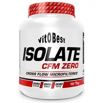 Decathlon Proteina isolate cfm zero 1 kg galleta - vitobest oferta