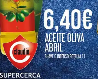 Claudio Aceite de oliva abril oferta