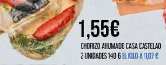 Claudio Chorizo casa castelao oferta
