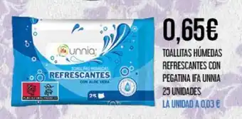 Claudio Toallitas húmedas para bebé ifa unnia oferta