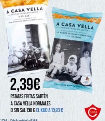 Claudio Patatas fritas oferta