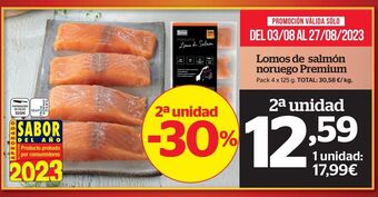 La Sirena Lomos de salmón premium oferta