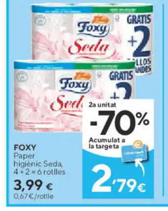 Caprabo FOXY Paper oferta