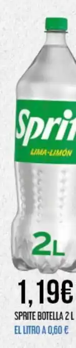 Claudio Refrescos sprite oferta