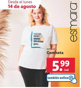 Lidl esmara® Camiseta oferta