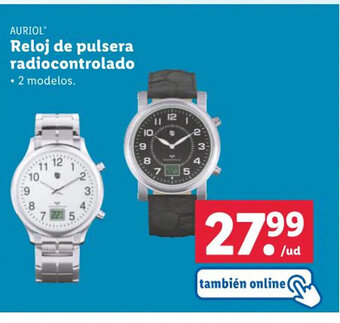 Lidl AURIOL Reloj de pulsera radiocontrolado oferta