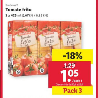 Lidl Freshona® Tomate frito oferta