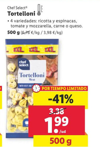 Lidl Chef Select® Tortelloni oferta