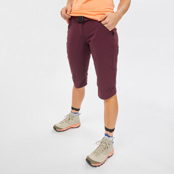 Decathlon Corsario de montaña y trekking mujer quechua mh500 granate oferta