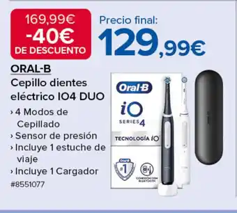 Costco ORAL-B Cepillo dientes eléctrico 104 DUO oferta