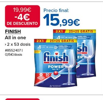 Costco FINISH All in one oferta