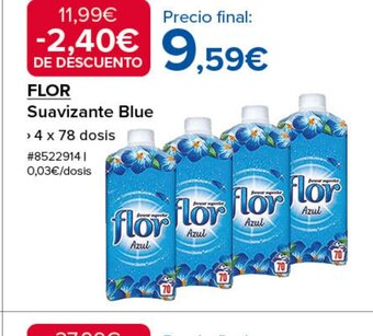 Costco FLOR Suavizante Blue oferta