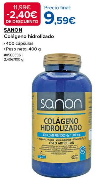 Costco SANON Colágeno hidrolizado oferta