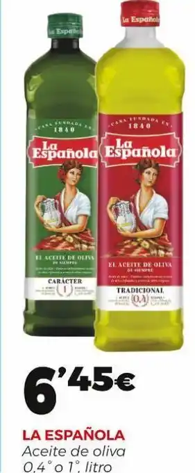 Supermercados Lupa Aceite de oliva la española oferta