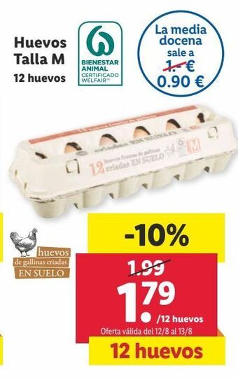 Lidl Huevos oferta