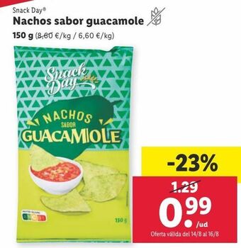 Lidl Nachos snack day oferta