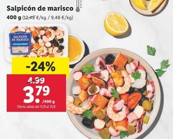 Lidl Salpicón de marisco oferta