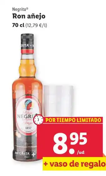 Lidl Negrita Ron añejo oferta