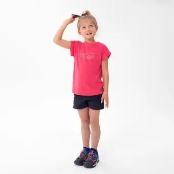 Decathlon Camiseta de montaña y trekking manga corta niños 7-15 años quechua mh100 oferta