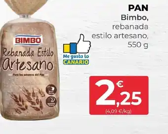 SPAR PAN Bimbo oferta