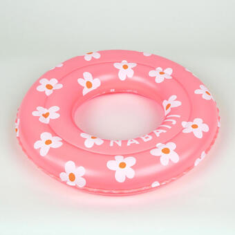 Decathlon Flotador piscina niños rosa estampado flores hinchable 3-6 años 51 cm oferta