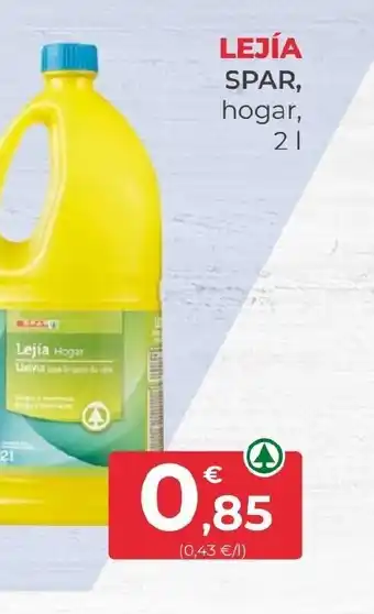 SPAR LEJÍA SPAR, oferta