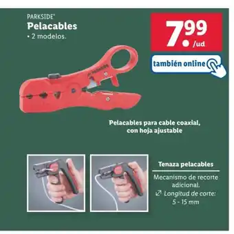 Lidl PARKSIDE Pelacables oferta