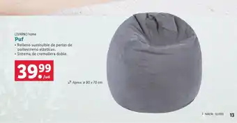 Lidl LIVARNO home Puf oferta