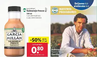 Lidl García Millán® Salmorejo fresco 330 ml oferta