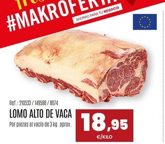 Makro LOMO ALTO DE VACA oferta