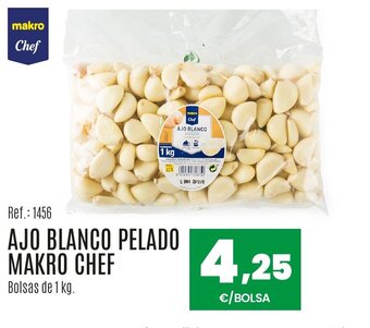 Makro AJO BLANCO PELADO MAKRO CHEF oferta