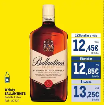 Makro Whisky BALLANTINE'S oferta
