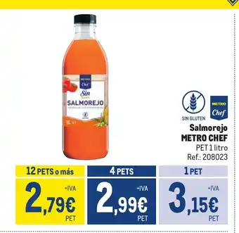 Makro Salmorejo METRO CHEF oferta