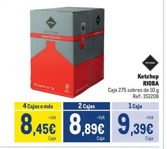 Makro Ketchup RIOBA oferta