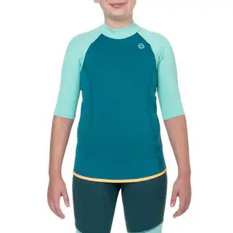 Decathlon Camiseta neopreno manga corta subea 100 niños turquesa oferta