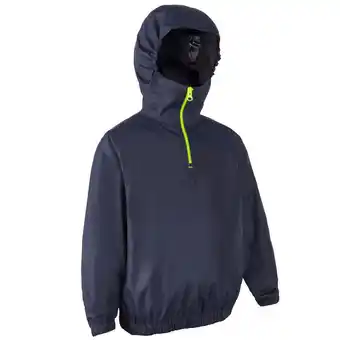Decathlon Chaqueta náutica vareuse cortaviento vela ligera/catamarán niños s 100 azul osc. oferta