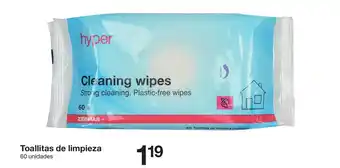 Zeeman Toallitas de limpieza oferta