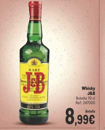 Makro Whisky J&B oferta