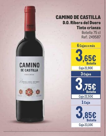 Makro CAMINO DE CASTILLA D.O. Ribera del Duero oferta