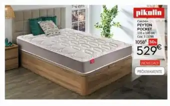 Conforama Colchón PEYTON POCKET 135 x 190 cm Cód 113798 oferta
