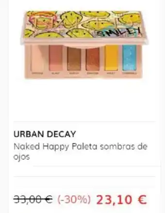 URBAN DECAY Naked Happy Paleta sombras de ojos