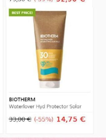BIOTHERM Waterlover Hyd Protector Solar