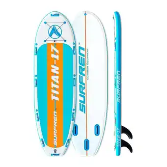 Decathlon Tabla big sup titan 17 para 4 - 10 personas (520 x 154 x 20 cm) oferta