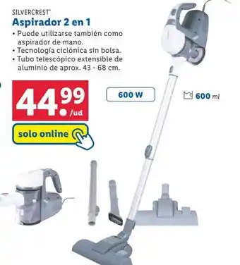 Lidl Aspirador silvercrest oferta