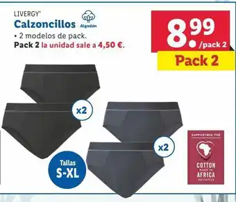 Lidl Calzoncillos livergy oferta