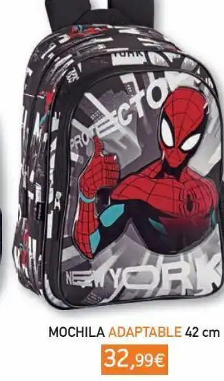 Toy Planet Mochila spiderman adaptable a carro oferta