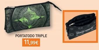 Toy Planet Transformers portatodo triple oferta