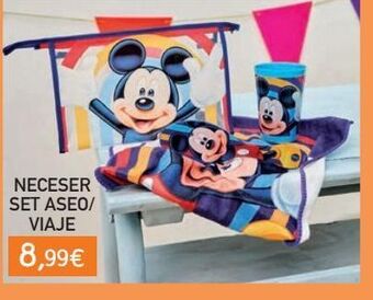 Toy Planet Neceser aseo viaje accesorios mickey oferta